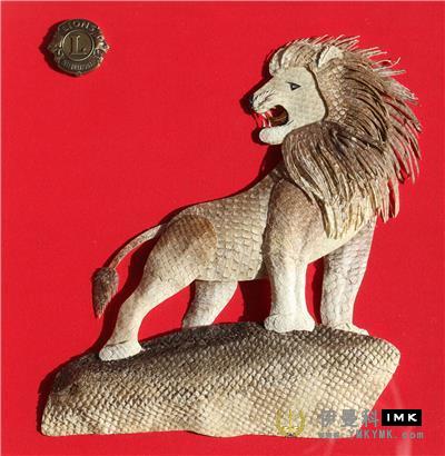 Shenzhen Lions Club 2016-2017 original lion work art was officially unveiled news 图10张